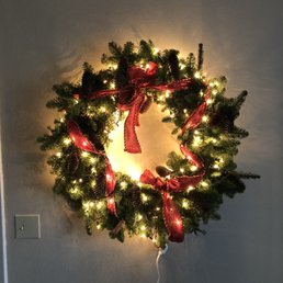 Real Christmas wreath