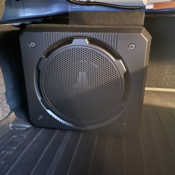 Sound Innovations - Custom Subwoofer Box with 12" Subwoofer Powered by an Audison 1.500 Mono Amplifier - Car Stereo Installation Near Me - Union City, California Sound Innovations - Custom Subwoofer Box with 12" Subwoofer Powered by an Audison 1.500 Mono Amplifier - Car Stereo Installation Near Me - Union City, California