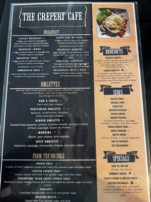 Menu photo 1 The Crepery Cafe Rolling Hills Estates, CA Menu photo 1 The Crepery Cafe Rolling Hills Estates, CA