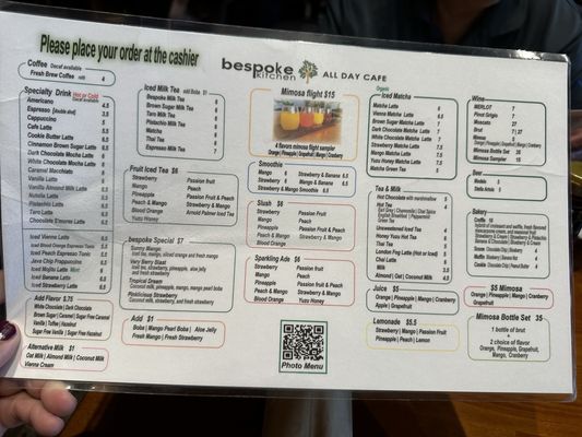Menu photo 2 Bespoke All Day Cafe Las Vegas, NV