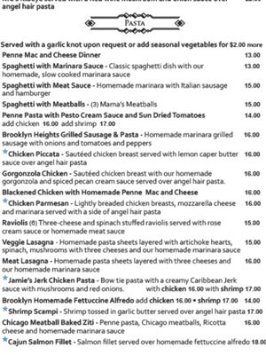 Menu photo 3 Brooklyn Heights Pizzeria Leander, TX