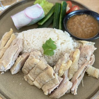 Rin-Tei - Chicken rice plate - Asian Fusion Near Me - San Mateo, California Rin-Tei - Chicken rice plate - Asian Fusion Near Me - San Mateo, California
