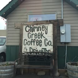 Chimney Creek Coffee - This little shack houses some fine tasting coffee.