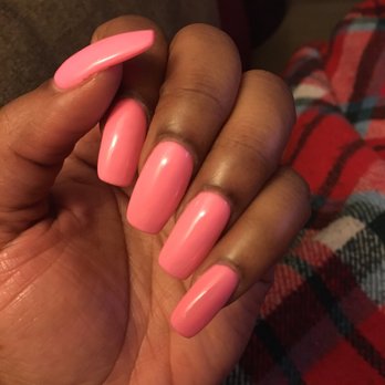 Pink and White Nails - Set by Hannah - Nail Salons Near Me - Hayward, California Pink and White Nails - Set by Hannah - Nail Salons Near Me - Hayward, California