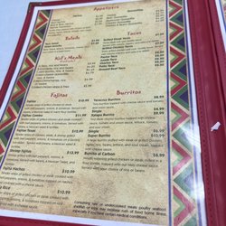 Menu (page 1)