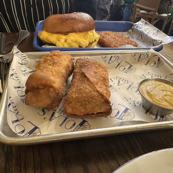 Lola's Eatery - The breakfast egg rolls were a great mix of crunchy and soft -- and the chorizo provides the perfect small kick!! - Breakfast & Brunch Near Me - Pittsburgh, Pennsylvania