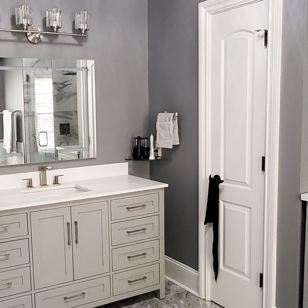 ProLux Remodeling - New vanity, lights, lighted medicine cabinet. - Cabinetry Near Me - Fort Mill, South Carolina ProLux Remodeling - New vanity, lights, lighted medicine cabinet. - Cabinetry Near Me - Fort Mill, South Carolina