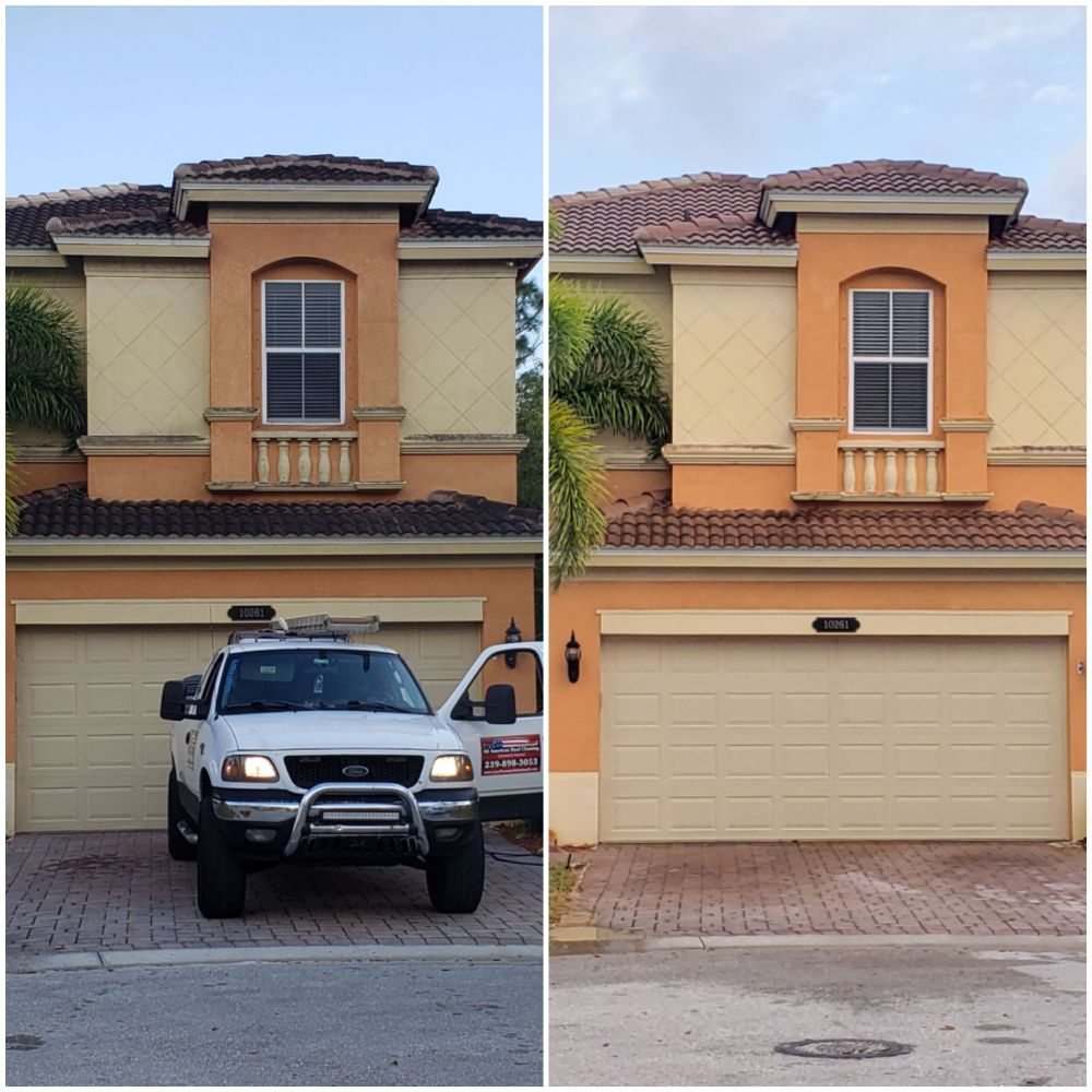 Slide of All American Roof Cleaning