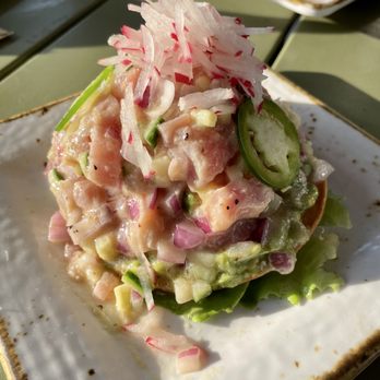 Raw & Refined - Tuna Tostada - Seafood Near Me - Baltimore, Maryland