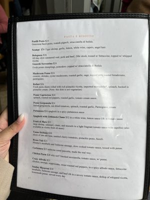 Menu photo 4 Carmelina's Boston, MA