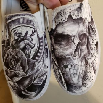 92 Proof Tattoo & Body Piercing - "Til Death" Vans - Tattoo Near Me - lemoore, California