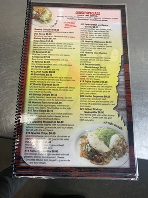 Menu photo 2 San Marcos Whitehall, MI