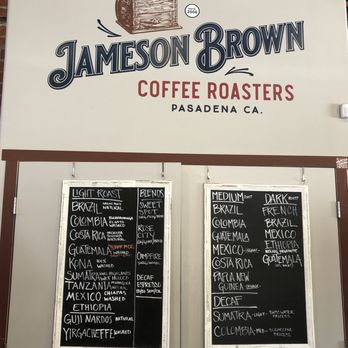 Jameson Brown Coffee Roasters - Different beans - Coffee & Tea Near Me - Pasadena, California