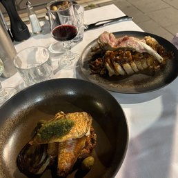 Veal and red fish Veal and red fish