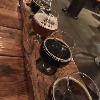 Arizona Wilderness Brewing - Flight of beers - Breweries Near Me - Gilbert, Arizona