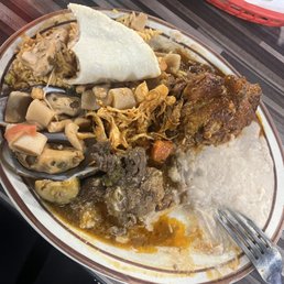 a plate of food a plate of food