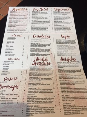 Menu photo 6 Amelia's Rustic Mexican Restaurant Hillsboro, OR Menu photo 6 Amelia's Rustic Mexican Restaurant Hillsboro, OR