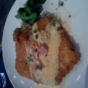 Indigo Moon - Calamari steak Calamari Piccata Lightly Breaded Steak - New American Near Me - Cambria, California Indigo Moon - Calamari steak Calamari Piccata Lightly Breaded Steak - New American Near Me - Cambria, California