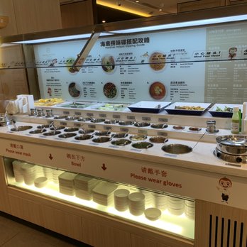 Haidilao Hotpot Katy - Sauce bar, has a few apps and fruit, there are suggested combos - Seafood Near Me - Katy, Texas Haidilao Hotpot Katy - Sauce bar, has a few apps and fruit, there are suggested combos - Seafood Near Me - Katy, Texas