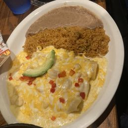 Seafood Enchiladas Dinner