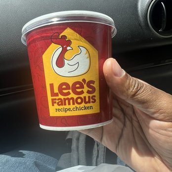 Lee's Famous Recipe Chicken - Dinky little cup considered a "large" for the livers and gizzards. Sorry but this kiddie cup is not worth $7.29 - Fast Food Near Me - Springfield, Ohio Lee's Famous Recipe Chicken - Dinky little cup considered a "large" for the livers and gizzards. Sorry but this kiddie cup is not worth $7.29 - Fast Food Near Me - Springfield, Ohio