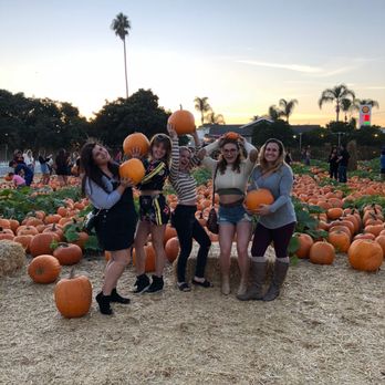 Lane Farms - My friends and I getting our pumpkins - Fruits & Veggies Near Me - Santa Barbara, California