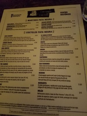 Menu photo 5 Pata Negra Ciudad de Mexico, DIF