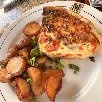 Cafe Mimosa - Quiche Side of House Potatoes - Breakfast & Brunch Near Me - San Clemente, California