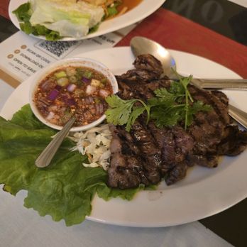 Royal Thai Orchid Restaurant - Crying tiger - Thai Near Me - Orange, California Royal Thai Orchid Restaurant - Crying tiger - Thai Near Me - Orange, California
