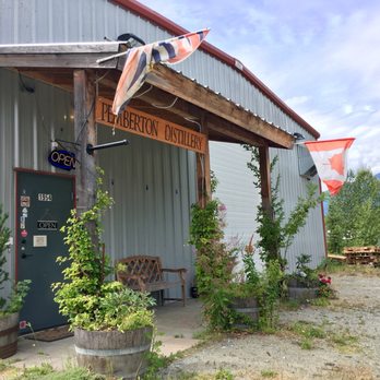 Pemberton Distillery - Entrance - Beer, Wine & Spirits Near Me - Pemberton, British Columbia