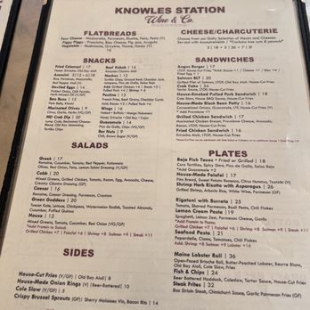 Knowles Station Wine & Co - Menu - Beer, Wine & Spirits Near Me - Kensington, Maryland Knowles Station Wine & Co - Menu - Beer, Wine & Spirits Near Me - Kensington, Maryland