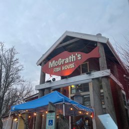 Exterior outside entrance of McGrath's Fish House - Front entance - Vancouver, Washington Exterior outside entrance of McGrath's Fish House - Front entance - Vancouver, Washington