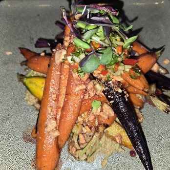 The Grand - Tandoori carrots with babaganoush and mint chimichurri,  Must try! - Cocktail Bars Near Me - Telluride, Colorado