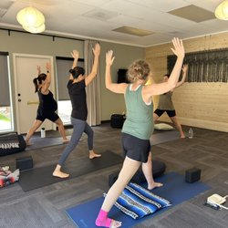 The Nesting Spot for Birth and Beyond - Prenatal Yoga with Marina Poole. Group discussion and movement.