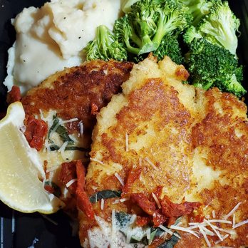 BJ's Restaurant & Brewhouse - Parmesan crusted chicken - Breweries Near Me - Columbus, Ohio BJ's Restaurant & Brewhouse - Parmesan crusted chicken - Breweries Near Me - Columbus, Ohio