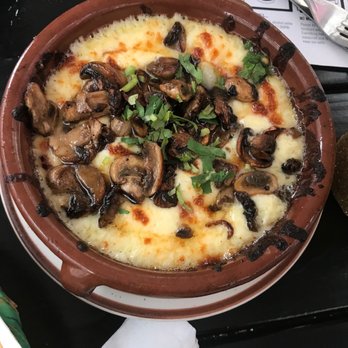 El Rey - Queso Fundido with mushrooms - Mexican Near Me - Philadelphia, Pennsylvania