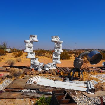 Noah Purifoy Foundation - Yes, it's a toilet sculpture haha! - Art Museums Near Me - Joshua Tree, California Noah Purifoy Foundation - Yes, it's a toilet sculpture haha! - Art Museums Near Me - Joshua Tree, California