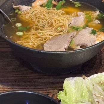 HEM Kitchen And Bar - Hem Egg Noodle soup - Vietnamese Near Me - Houston, Texas