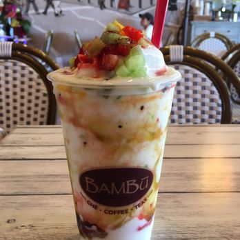BAMBU - Yummy yogurt and mixed fresh fruits - Bubble Tea Near Me - Garden Grove, California BAMBU - Yummy yogurt and mixed fresh fruits - Bubble Tea Near Me - Garden Grove, California