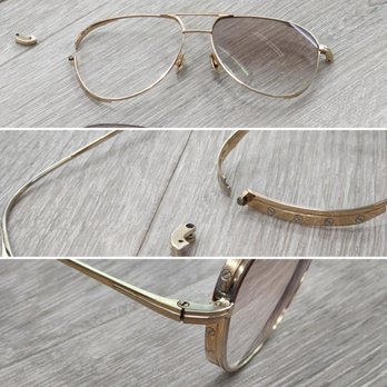 Get Your Fix Optics - Classic Cartier frame w/ a broken end piece of the eyewear. Laser welded for low discoloration. - Sunglasses Near Me - San Mateo, California Get Your Fix Optics - Classic Cartier frame w/ a broken end piece of the eyewear. Laser welded for low discoloration. - Sunglasses Near Me - San Mateo, California