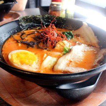 Ramen Seas - Spicy Tonkatsu Ramen ($11.50) IG: @eatwithchristine - Ramen Near Me - Sunnyvale, California