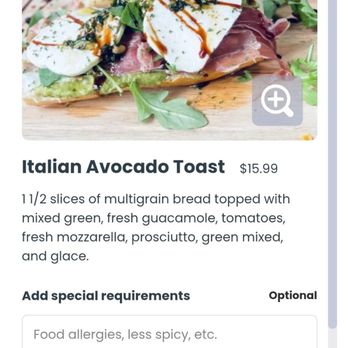 Cafe Papillon - What i ordered... - Coffee & Tea Near Me - Miami, Florida