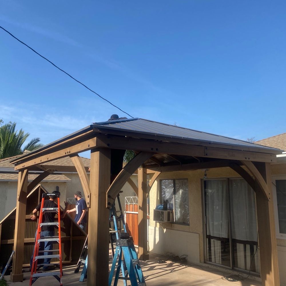 JD Assembly - Almost done, the roof took all 4 guys to put up. - Furniture Assembly Near Me JD Assembly - Almost done, the roof took all 4 guys to put up. - Furniture Assembly Near Me