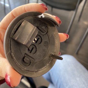 Kwik Kar Automotive - The piece that was broken and taped back on - Oil Change Stations Near Me - Houston, Texas