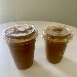 Vibe Coffee - 16 oz and 12 oz size difference