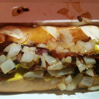 Wienerschnitzel - Bacon street dog - Hot Dogs Near Me - Corpus Christi, Texas Wienerschnitzel - Bacon street dog - Hot Dogs Near Me - Corpus Christi, Texas