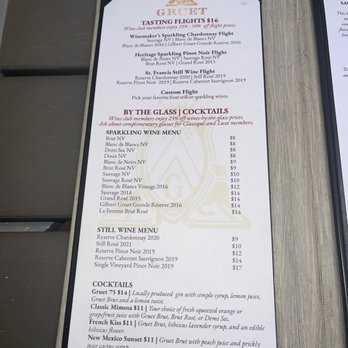Gruet Winery - Santa Fe - Tasting flights - Wine Tasting Room Near Me - Santa Fe, New Mexico
