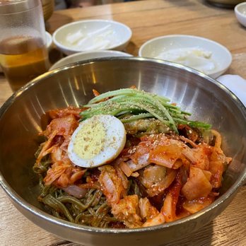 MDK Noodles - Bibimguksu Mixed Spicy Noodles - Noodles Near Me - Houston, Texas