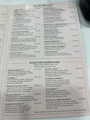 Menu photo 5 San Gines Beach Miami Beach, FL