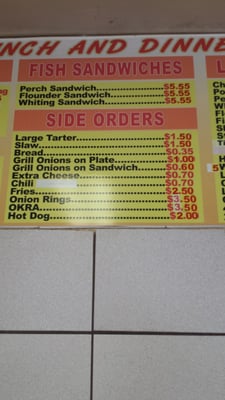 Menu photo 4 Bobs Carry Out Pileem Up Charlotte, NC